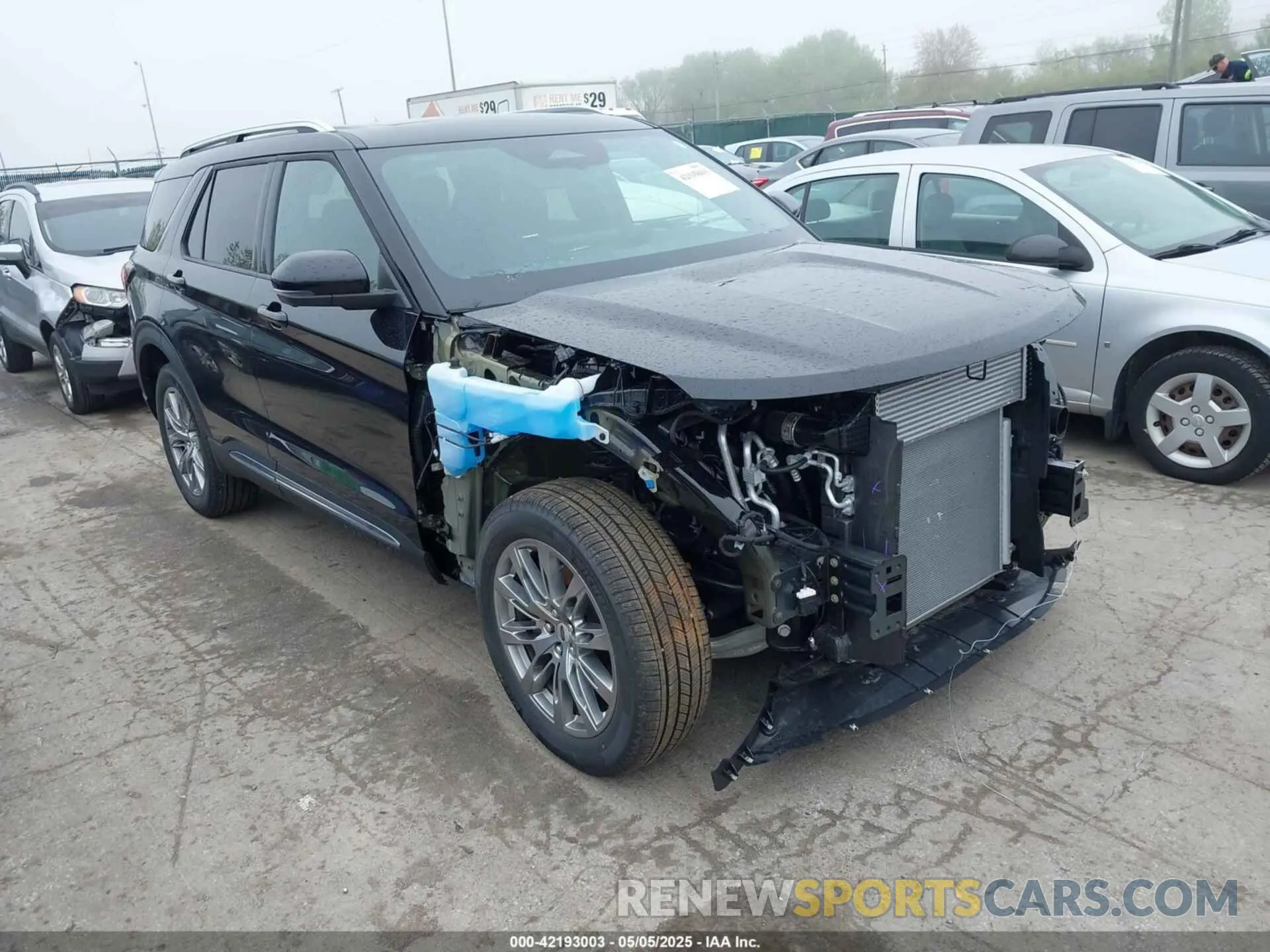 1 fotografías del automóvil dañado 1FMUK8HHXSGA09590 FORD EXPLORER 2025