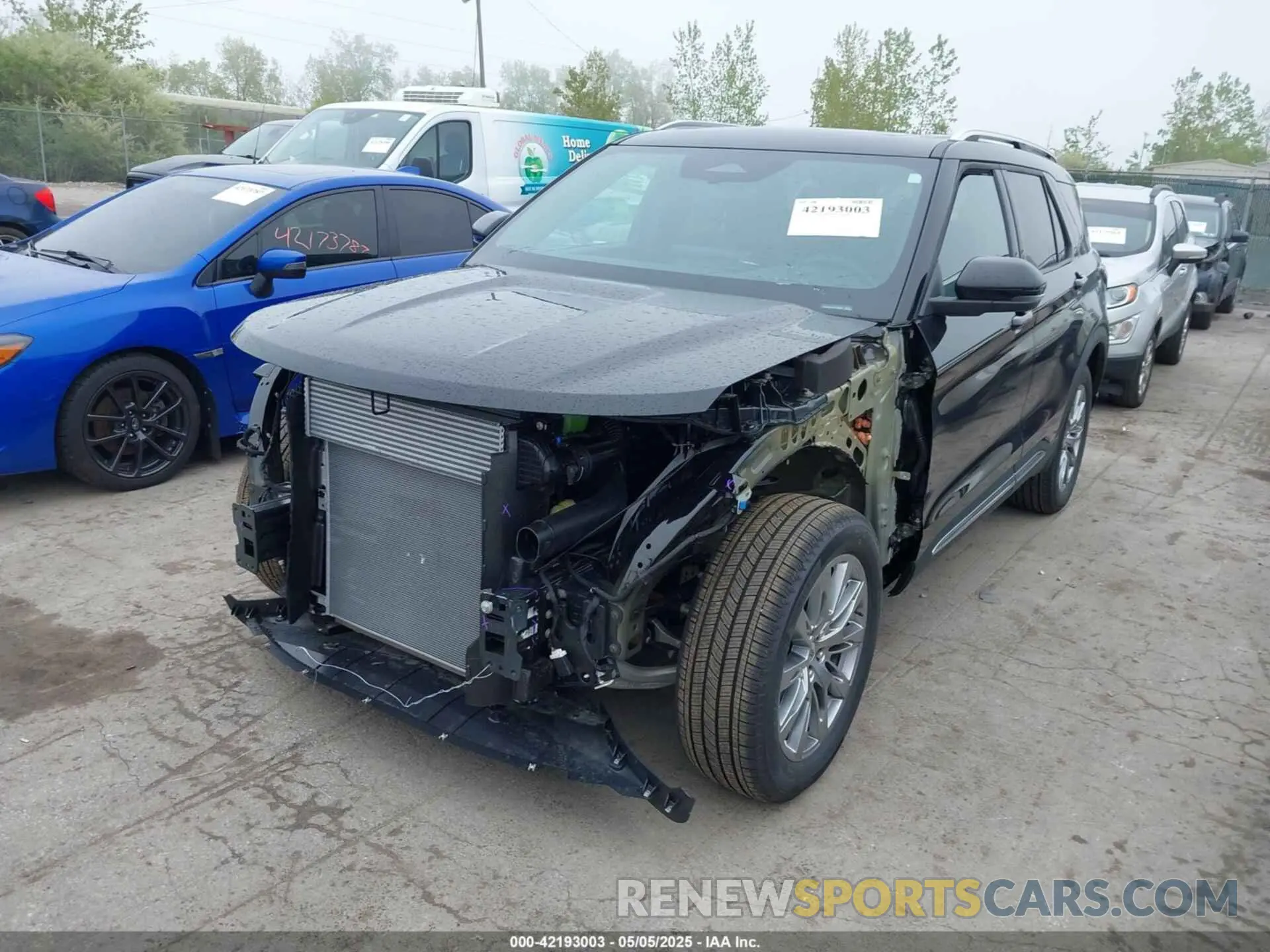 6 fotografías del automóvil dañado 1FMUK8HHXSGA09590 FORD EXPLORER 2025