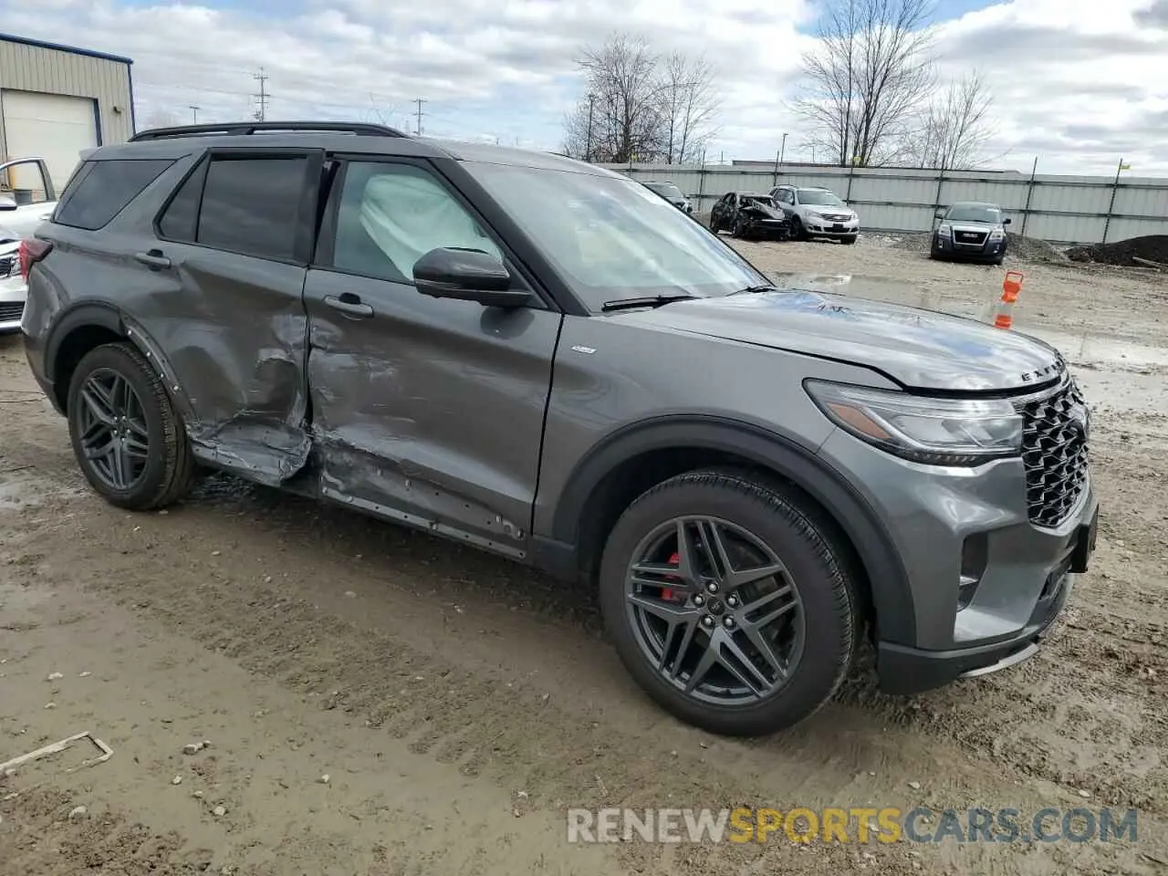 4 fotografías del automóvil dañado 1FMUK8KH1SGA35391 FORD EXPLORER 2025
