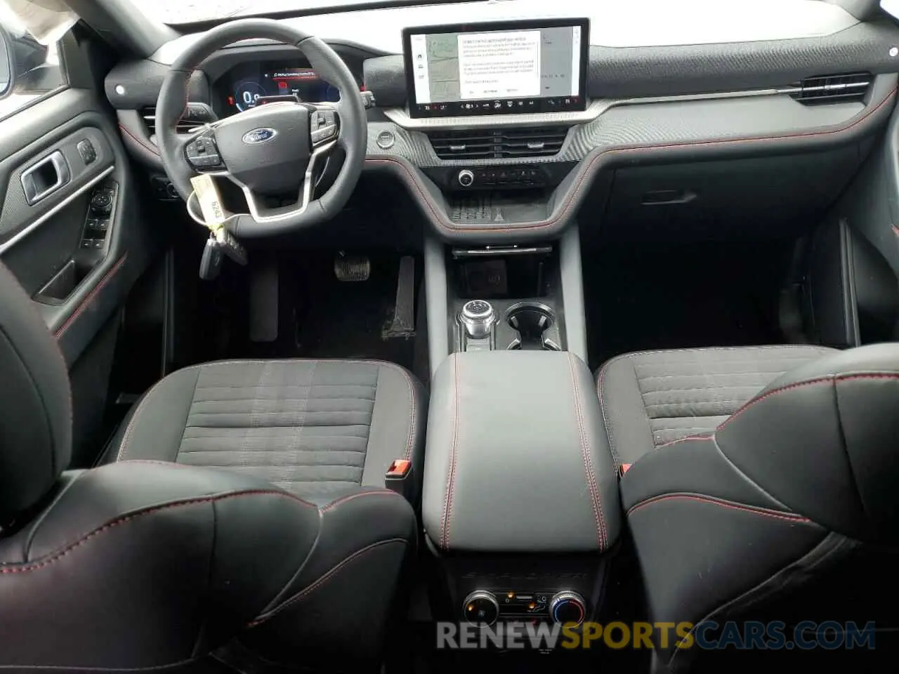 8 fotografías del automóvil dañado 1FMUK8KH1SGA35391 FORD EXPLORER 2025