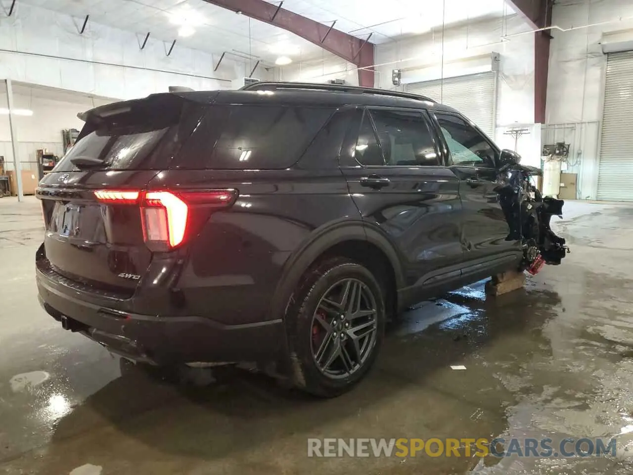 3 fotografías del automóvil dañado 1FMUK8KH4SGA52900 FORD EXPLORER 2025