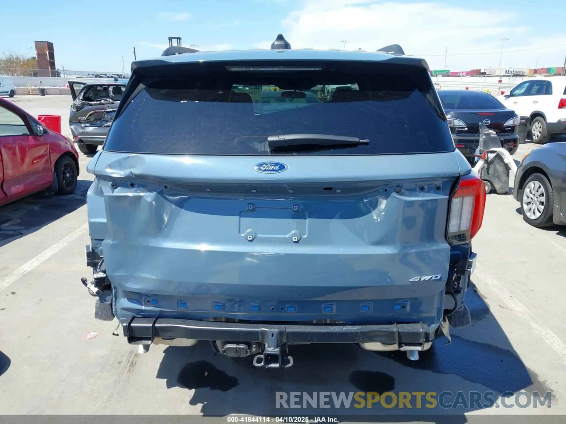 17 fotografías del automóvil dañado 1FMUK8KH4SGA67803 FORD EXPLORER 2025
