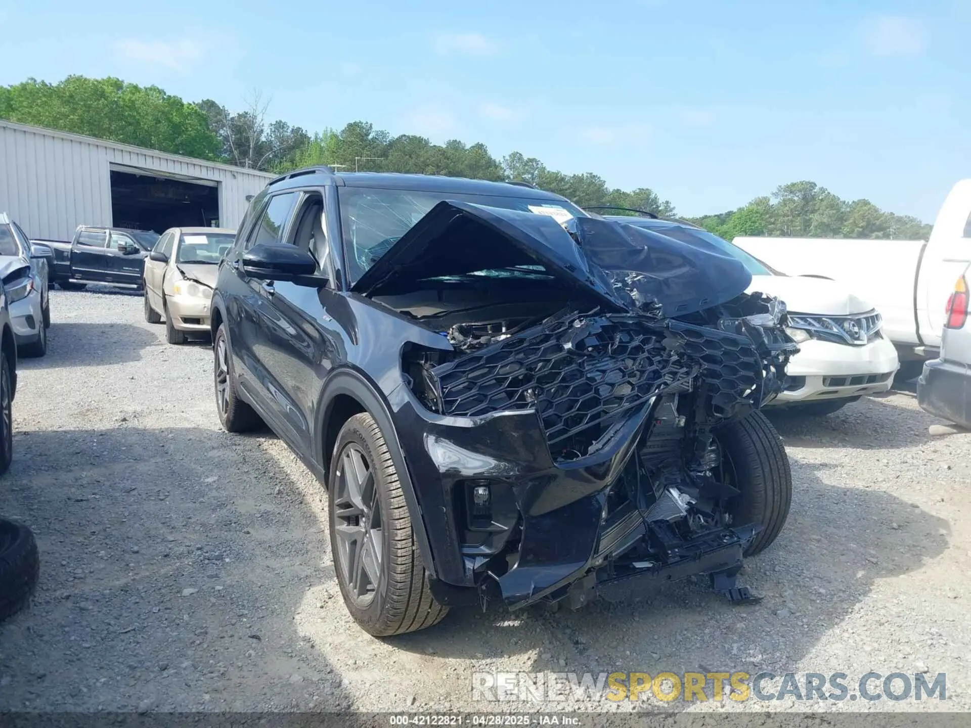 1 fotografías del automóvil dañado 1FMUK8KH4SGB39339 FORD EXPLORER 2025