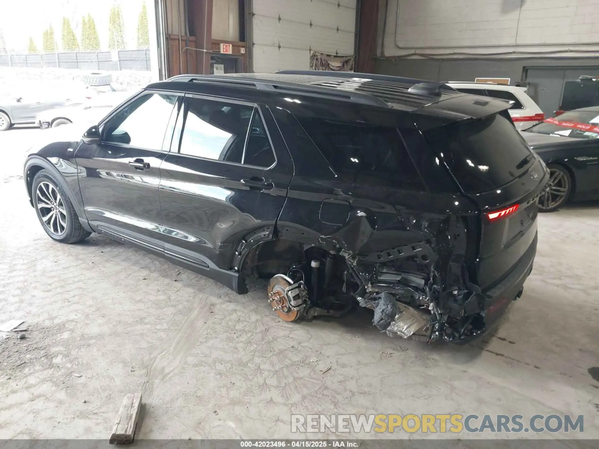 3 fotografías del automóvil dañado 1FMUK8KH5SGA50542 FORD EXPLORER 2025