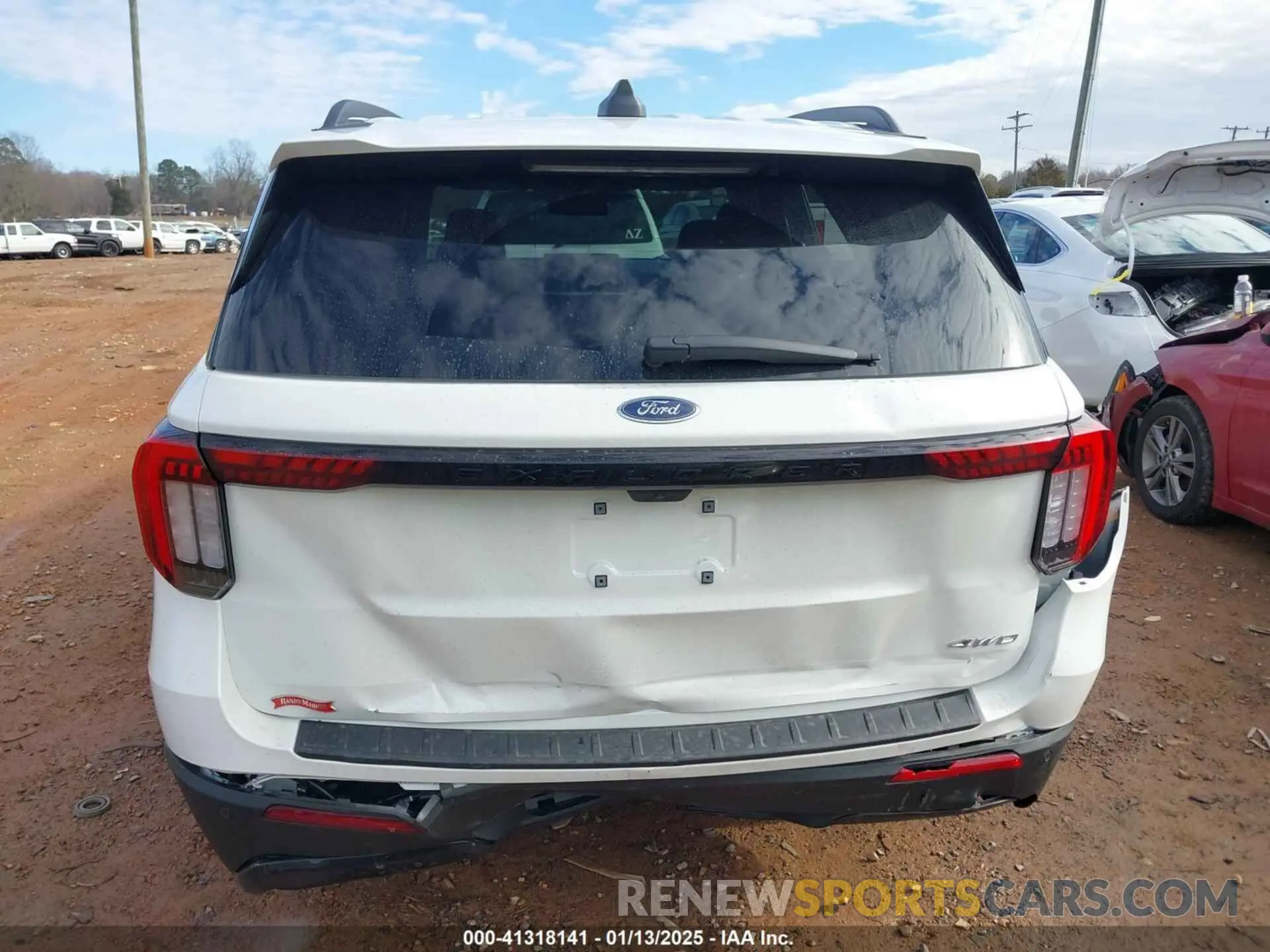 16 fotografías del automóvil dañado 1FMUK8KH7SGA13380 FORD EXPLORER 2025