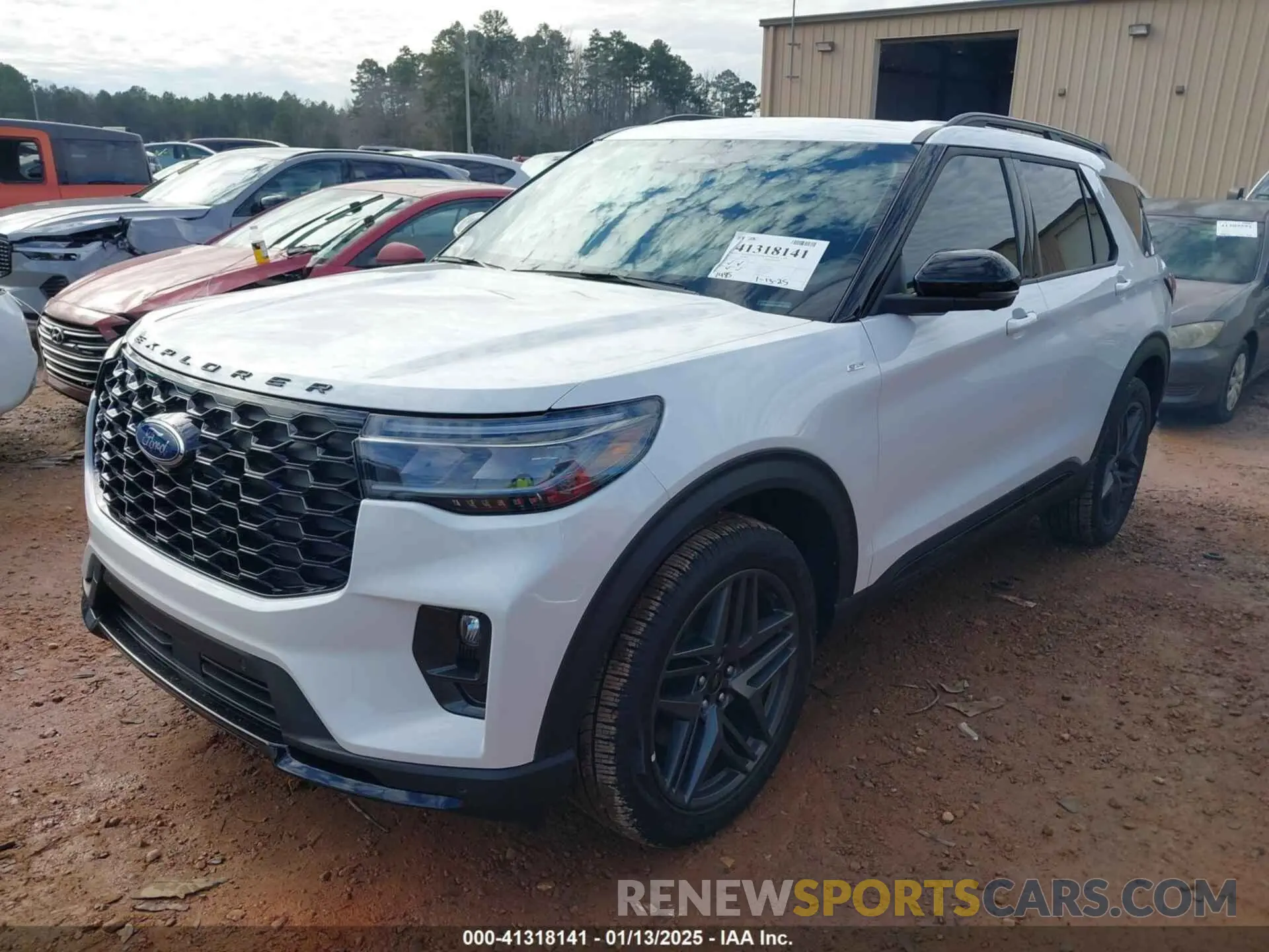 2 fotografías del automóvil dañado 1FMUK8KH7SGA13380 FORD EXPLORER 2025