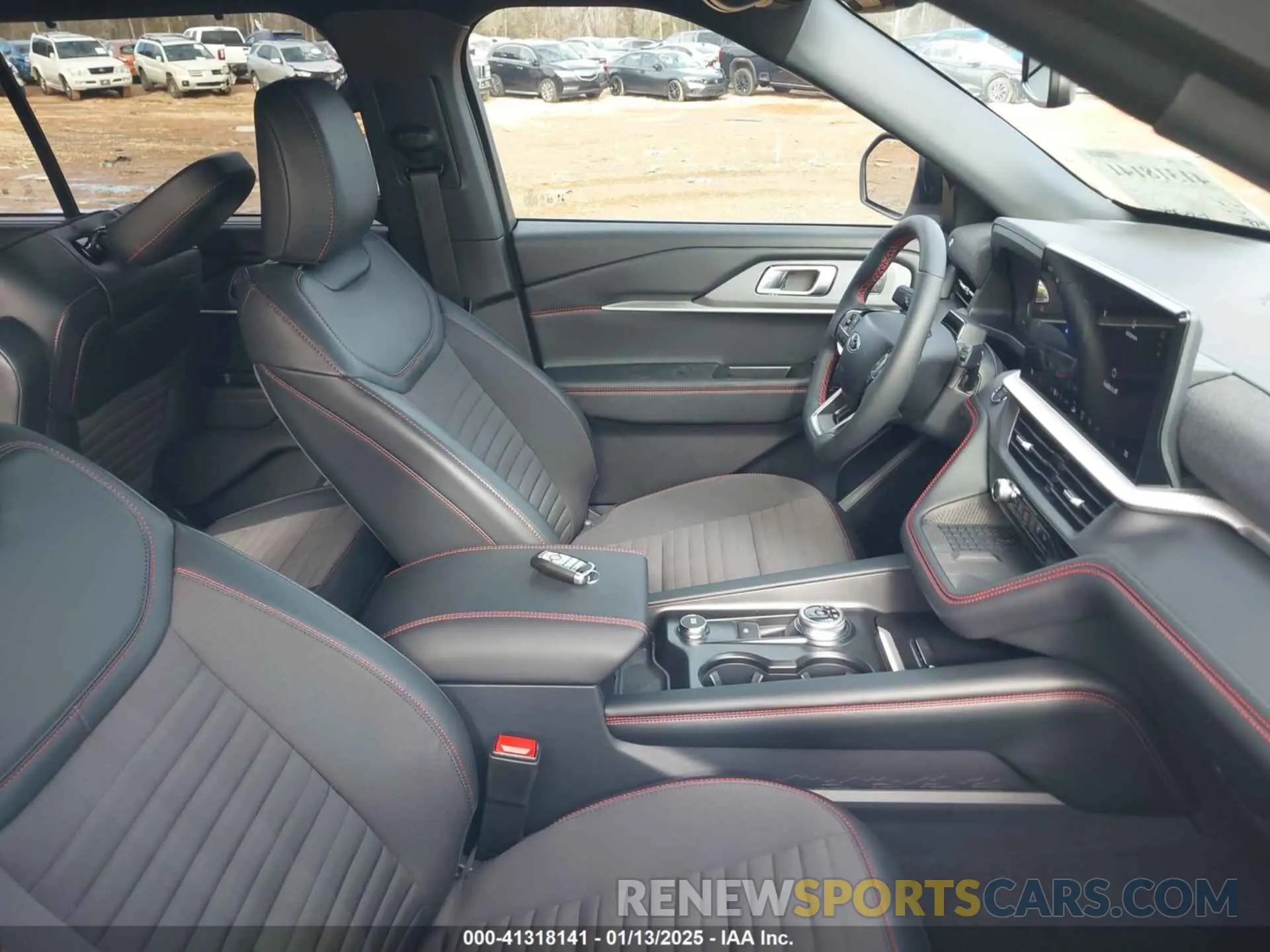 5 fotografías del automóvil dañado 1FMUK8KH7SGA13380 FORD EXPLORER 2025