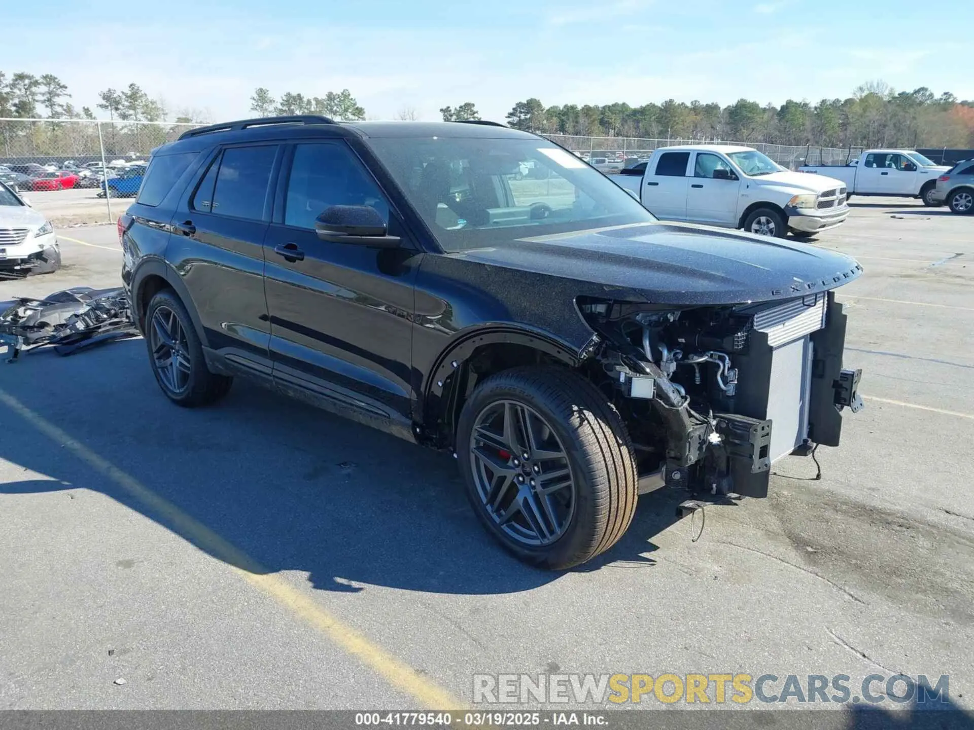 1 fotografías del automóvil dañado 1FMWK8GC3SGB23316 FORD EXPLORER 2025
