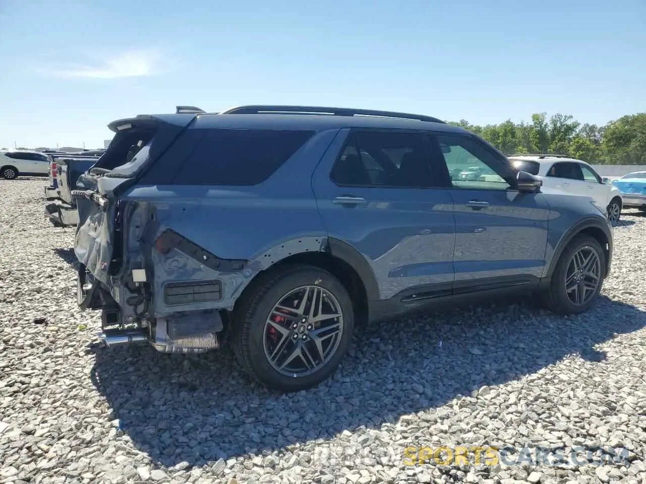3 fotografías del automóvil dañado 1FMWK8GC4SGB16875 FORD EXPLORER 2025