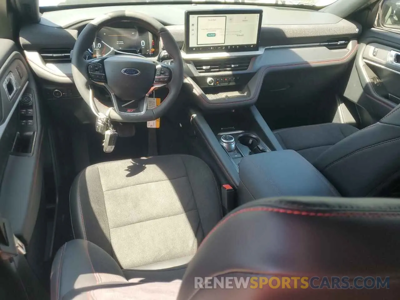 8 fotografías del automóvil dañado 1FMWK8GC4SGB16875 FORD EXPLORER 2025