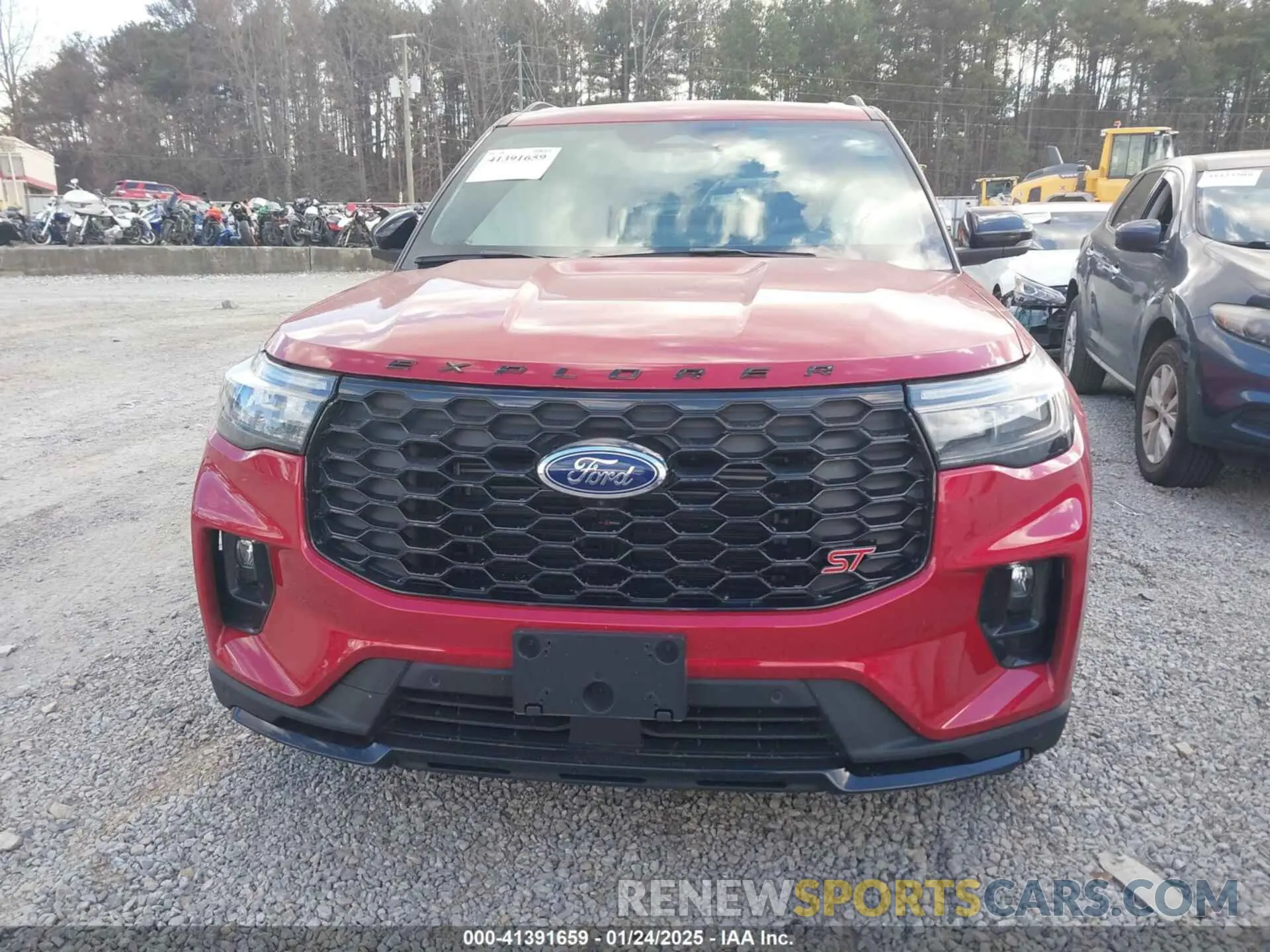12 fotografías del automóvil dañado 1FMWK8GC4SGB27021 FORD EXPLORER 2025