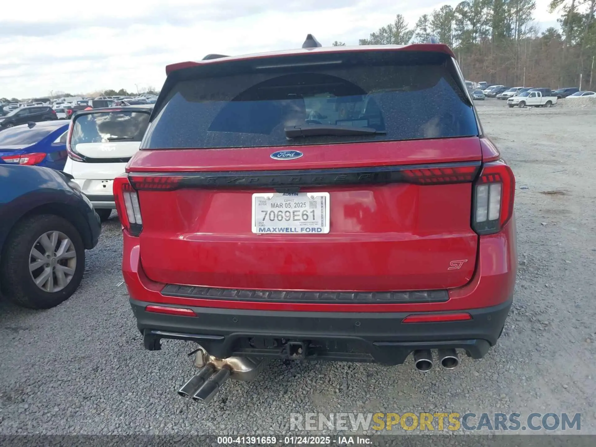 16 fotografías del automóvil dañado 1FMWK8GC4SGB27021 FORD EXPLORER 2025