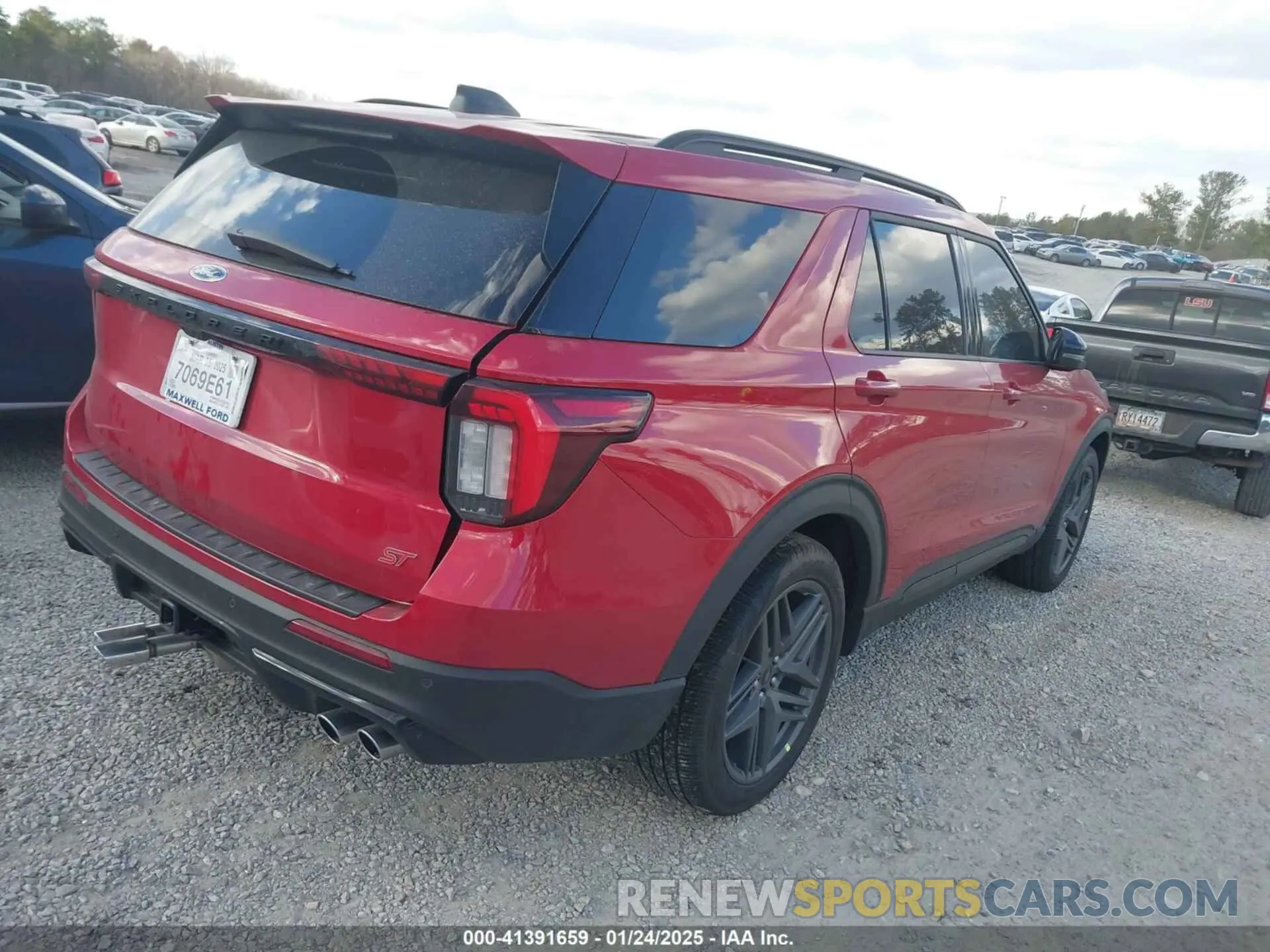 4 fotografías del automóvil dañado 1FMWK8GC4SGB27021 FORD EXPLORER 2025