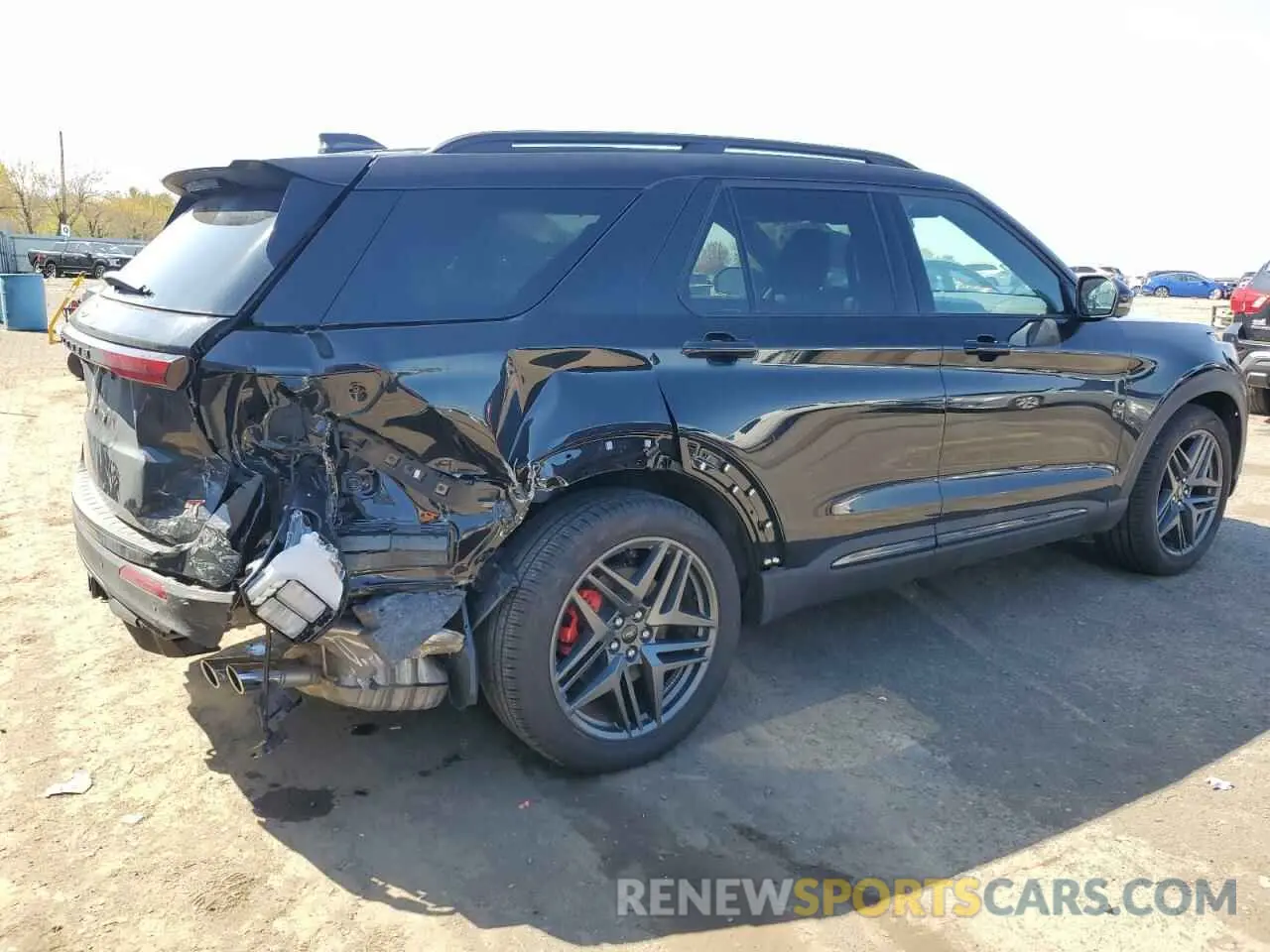 3 fotografías del automóvil dañado 1FMWK8GC7SGA47177 FORD EXPLORER 2025