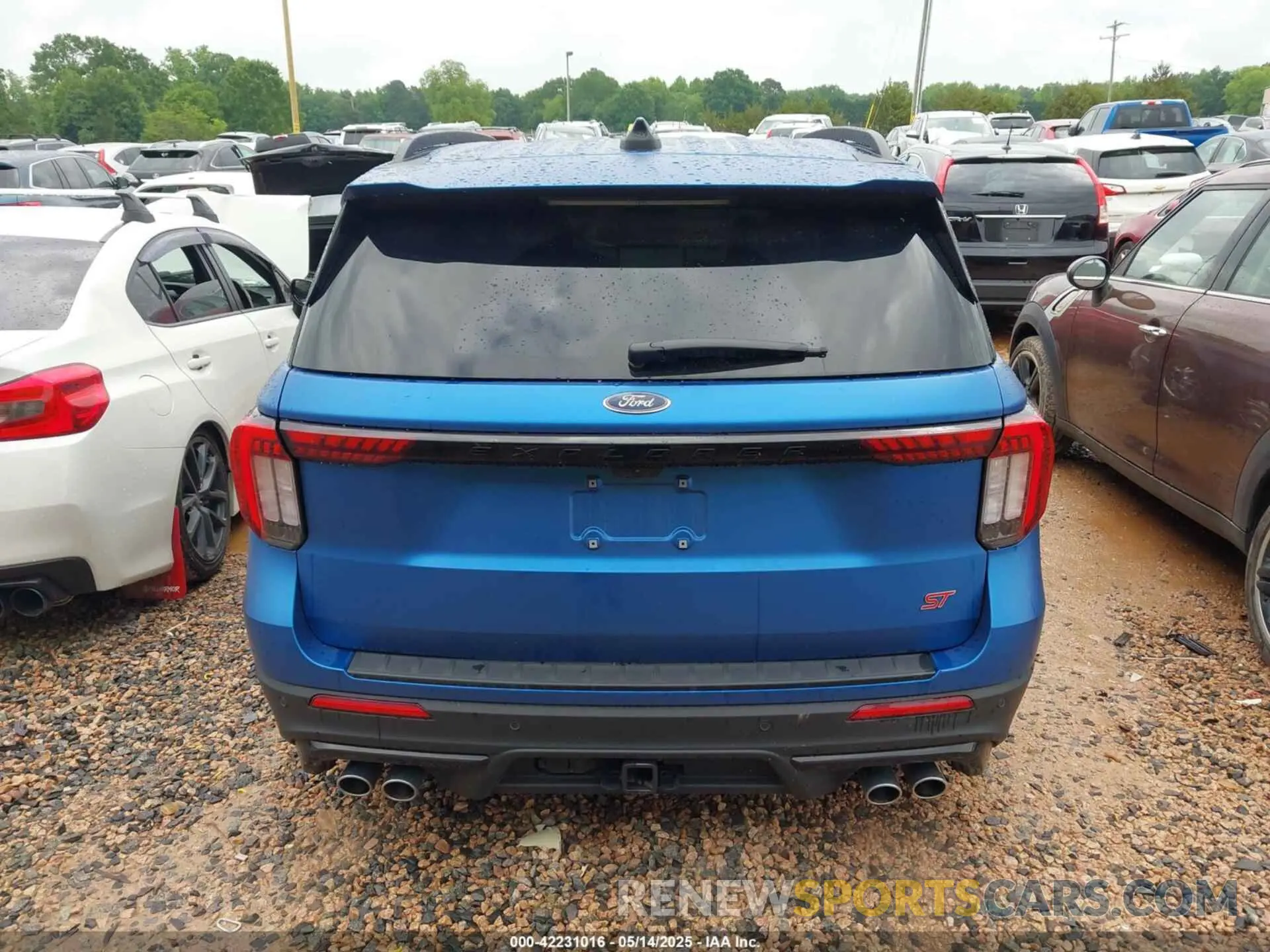 16 fotografías del automóvil dañado 1FMWK8GC9SGA56821 FORD EXPLORER 2025