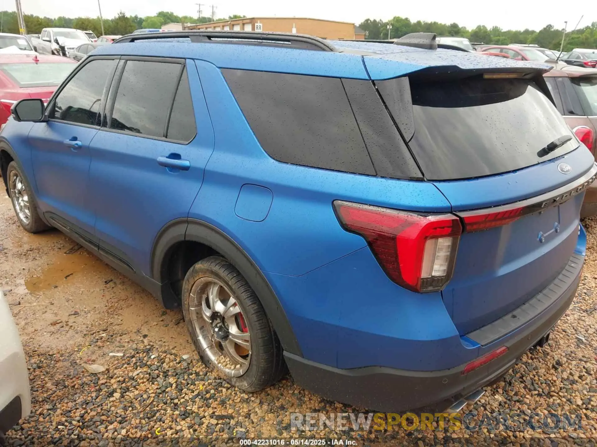 3 fotografías del automóvil dañado 1FMWK8GC9SGA56821 FORD EXPLORER 2025