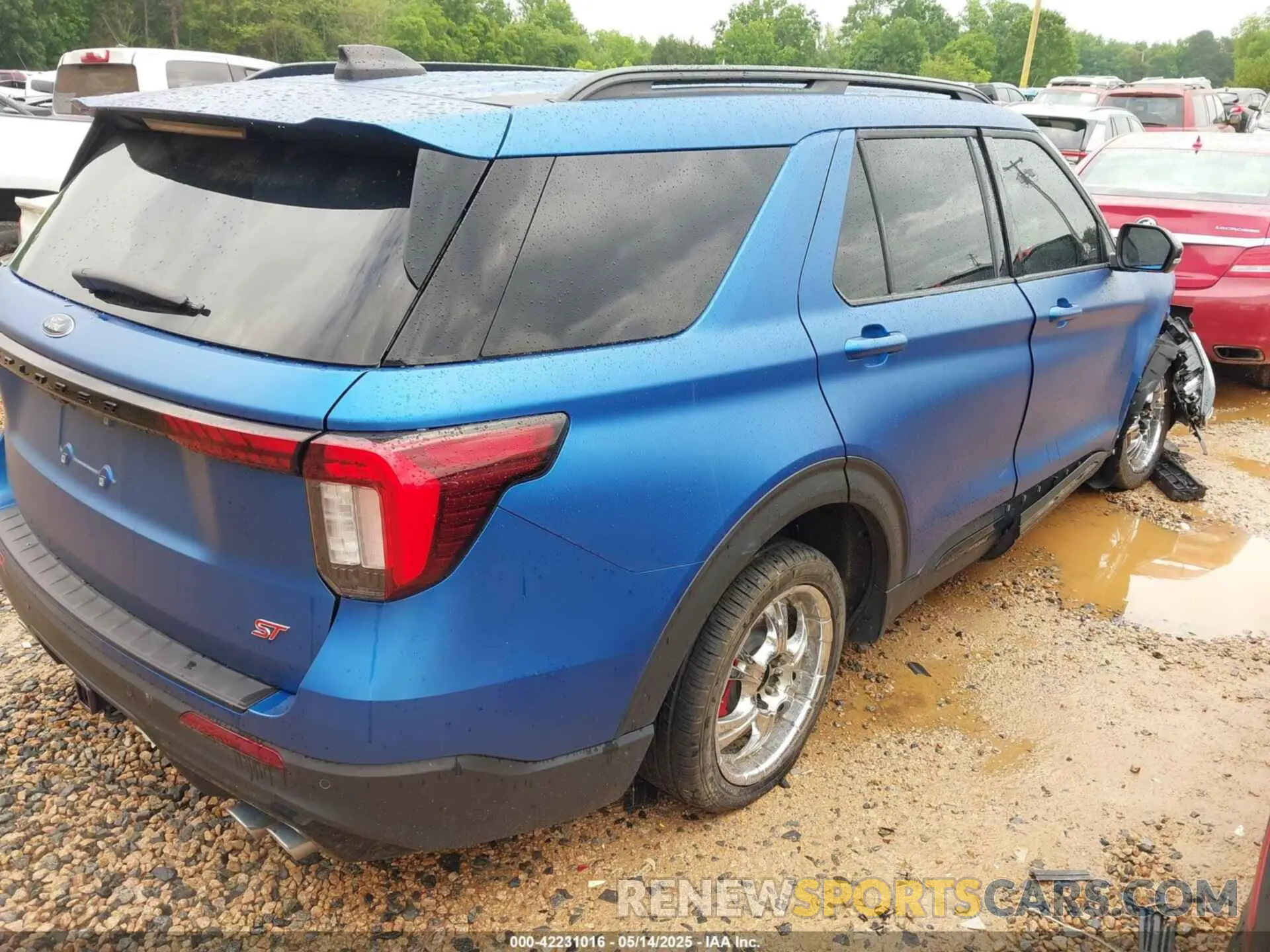 4 fotografías del automóvil dañado 1FMWK8GC9SGA56821 FORD EXPLORER 2025