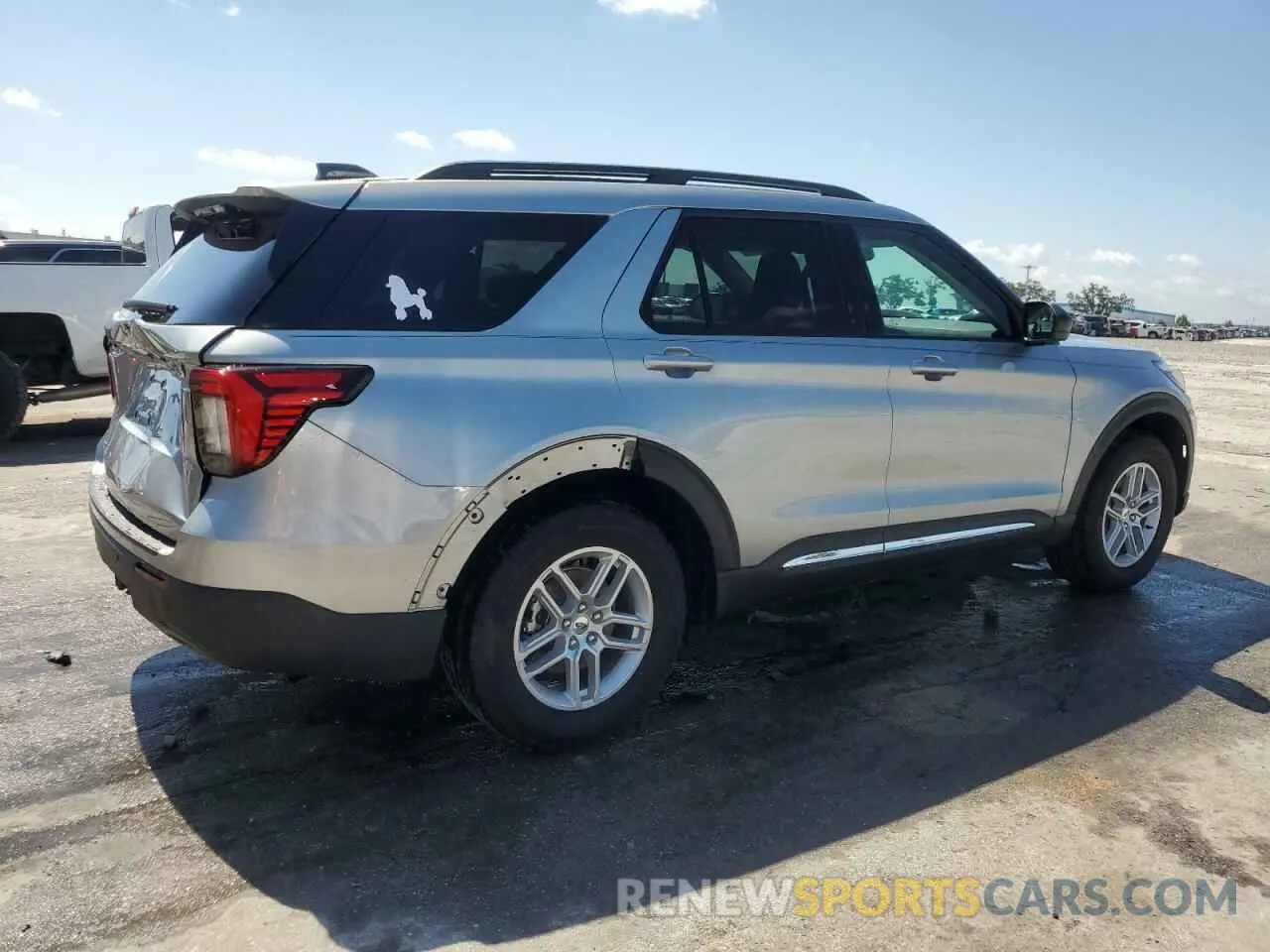3 fotografías del automóvil dañado 1FMUK7DH2SGA47461 FORD EXPLORER A 2025