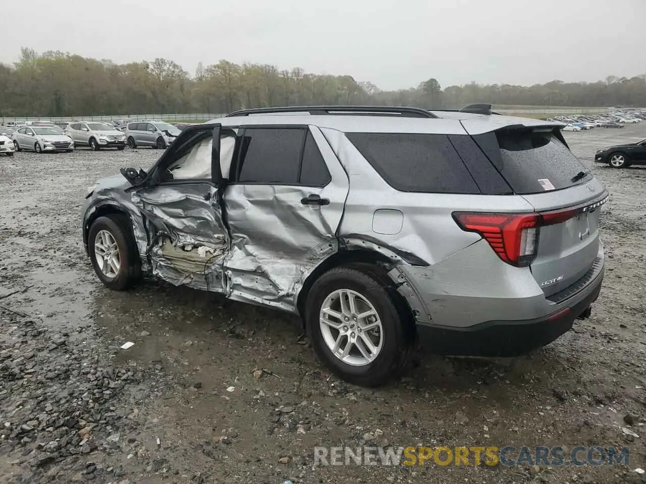 2 fotografías del automóvil dañado 1FMUK7DH9SGA26994 FORD EXPLORER A 2025