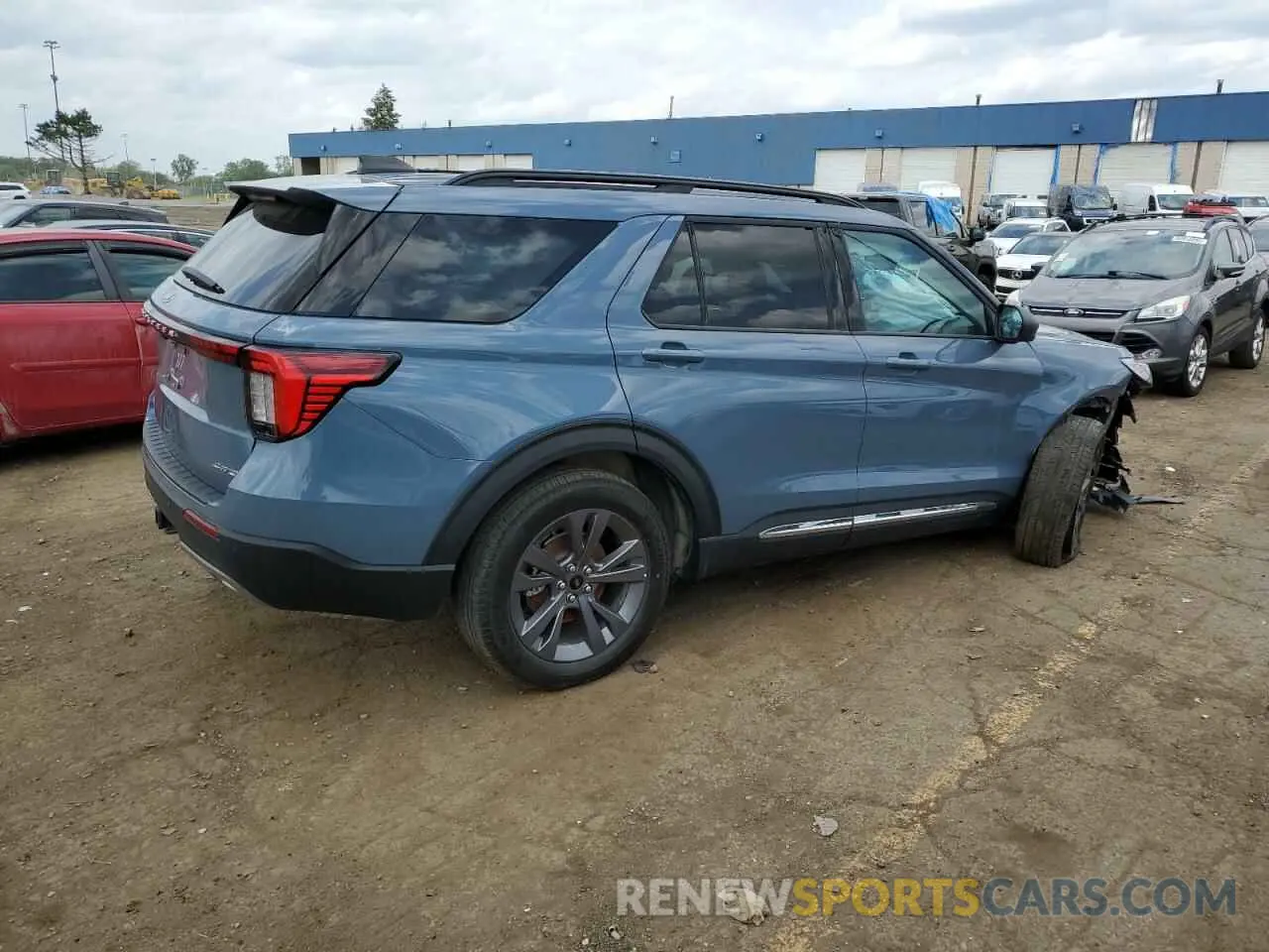 3 fotografías del automóvil dañado 1FMUK8DH1SGA07877 FORD EXPLORER A 2025