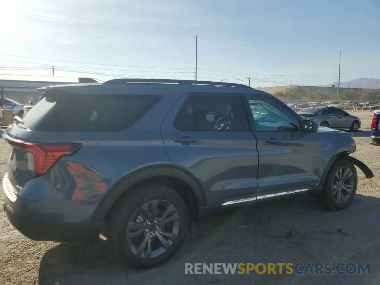 3 fotografías del automóvil dañado 1FMUK8DH7SGA39605 FORD EXPLORER A 2025