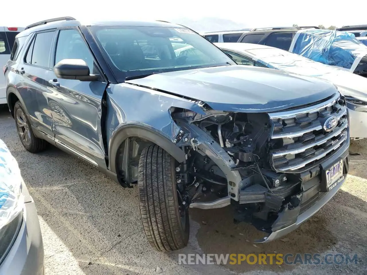 4 fotografías del automóvil dañado 1FMUK8DH7SGA39605 FORD EXPLORER A 2025