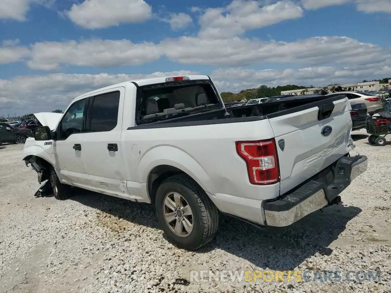 2 fotografías del automóvil dañado 1FTEW1C44KFA19563 FORD F-150 2019