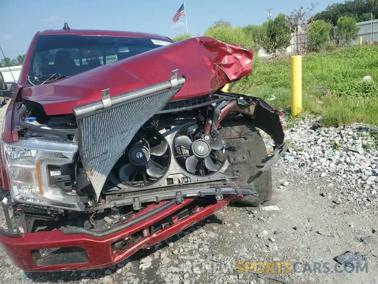 5 fotografías del automóvil dañado 1FTEW1C44KFD08541 FORD F-150 2019