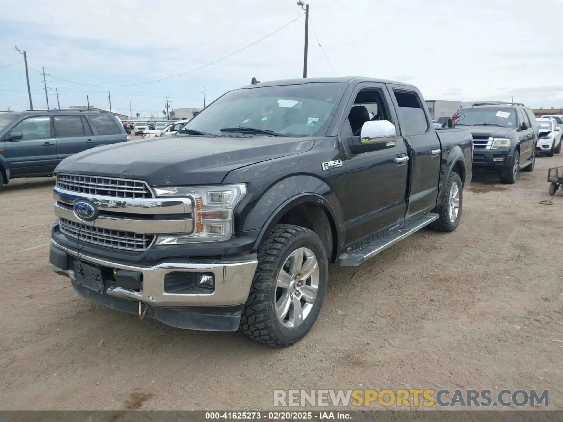 2 fotografías del automóvil dañado 1FTEW1C45KKE32910 FORD F-150 2019