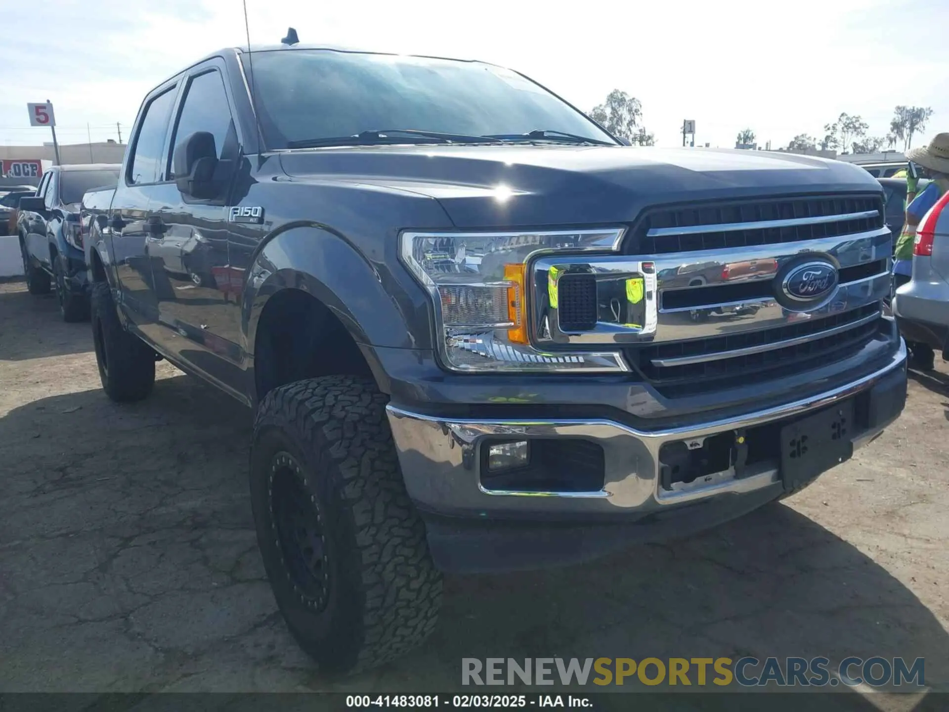1 fotografías del automóvil dañado 1FTEW1C48KKC52577 FORD F-150 2019