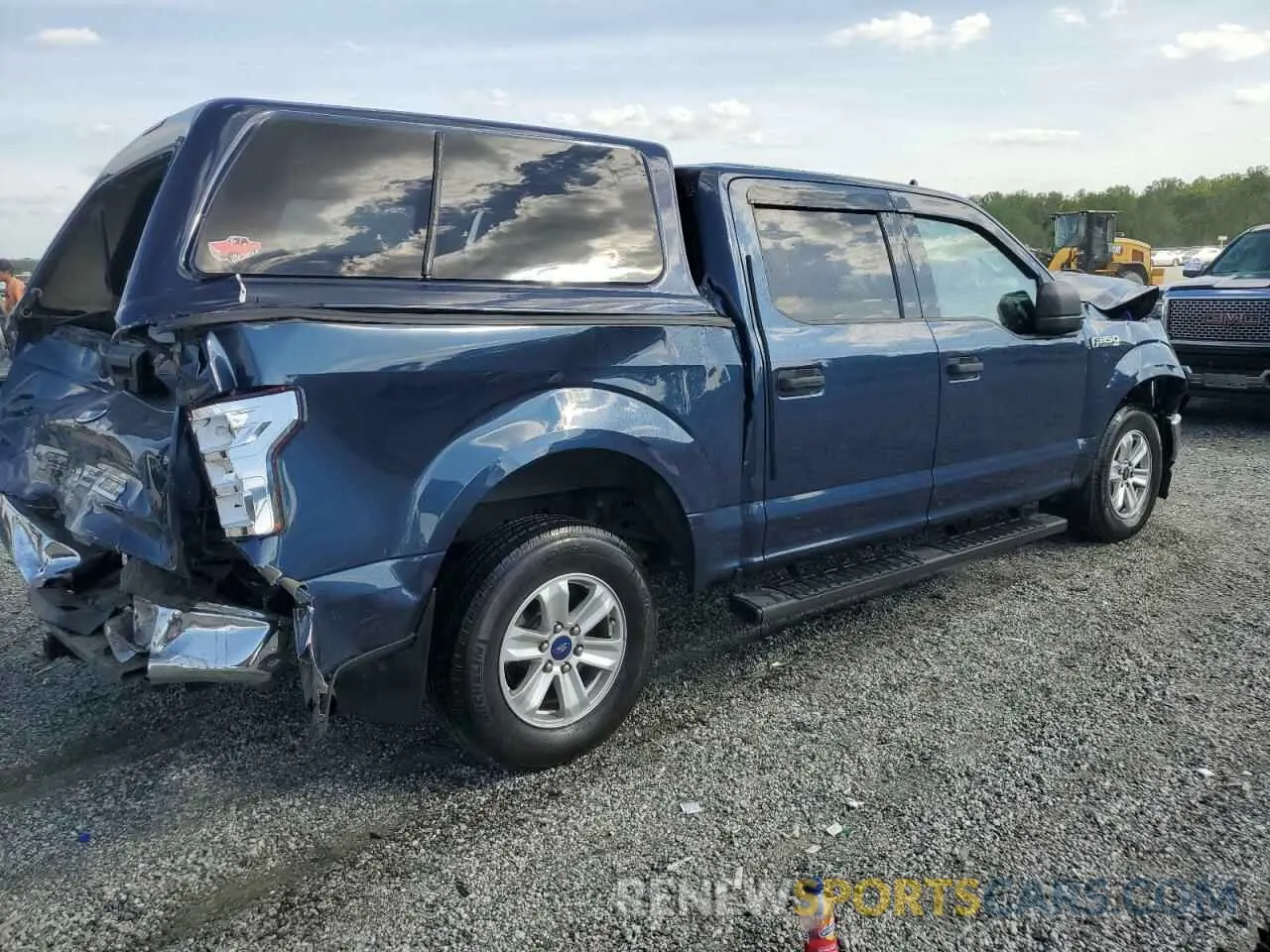 3 fotografías del automóvil dañado 1FTEW1C50KFB19460 FORD F-150 2019