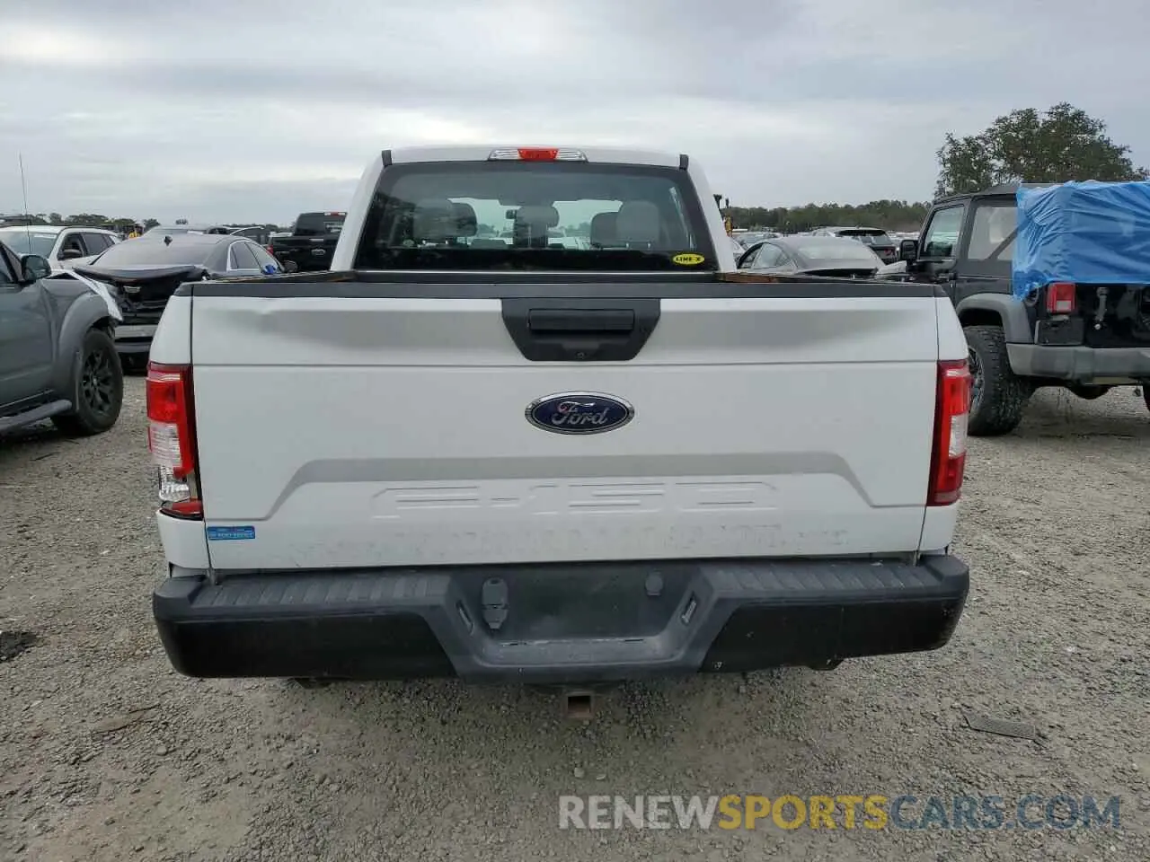 6 fotografías del automóvil dañado 1FTEW1C50KFC15847 FORD F-150 2019