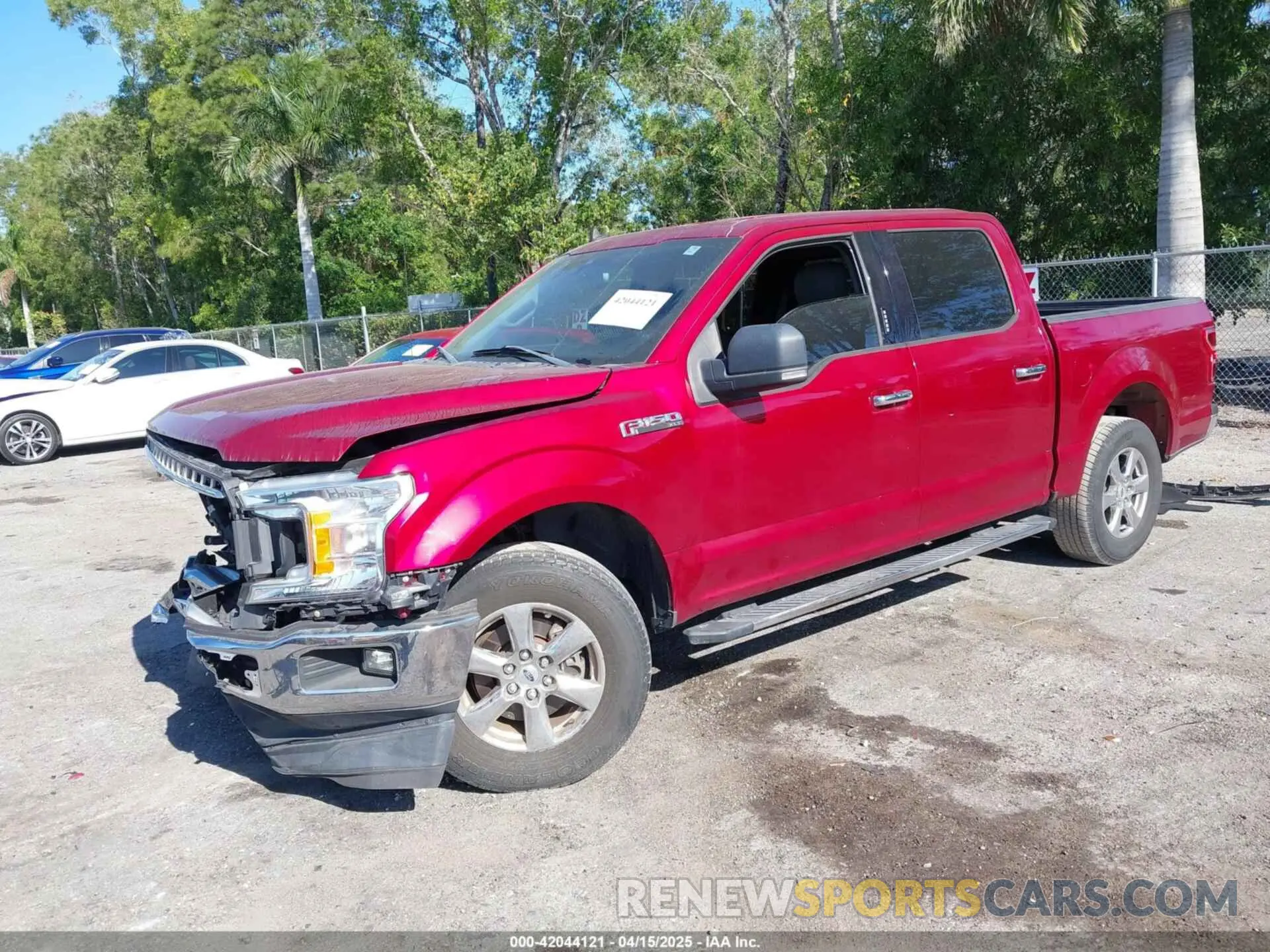 2 fotografías del automóvil dañado 1FTEW1C51KFC60781 FORD F-150 2019