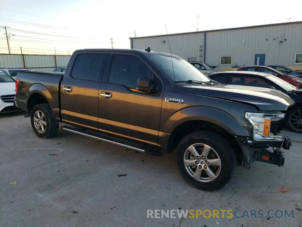 4 fotografías del automóvil dañado 1FTEW1C56KKE59168 FORD F-150 2019