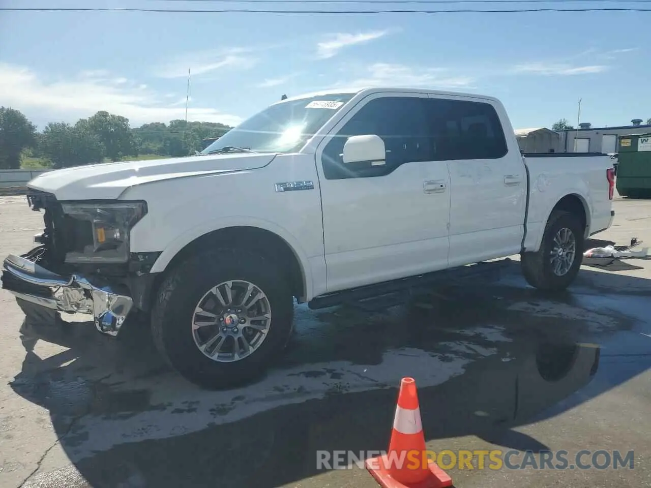 1 fotografías del automóvil dañado 1FTEW1C58KKC04991 FORD F-150 2019