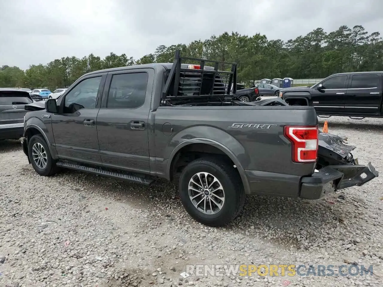 2 fotografías del automóvil dañado 1FTEW1C58KKF00819 FORD F-150 2019