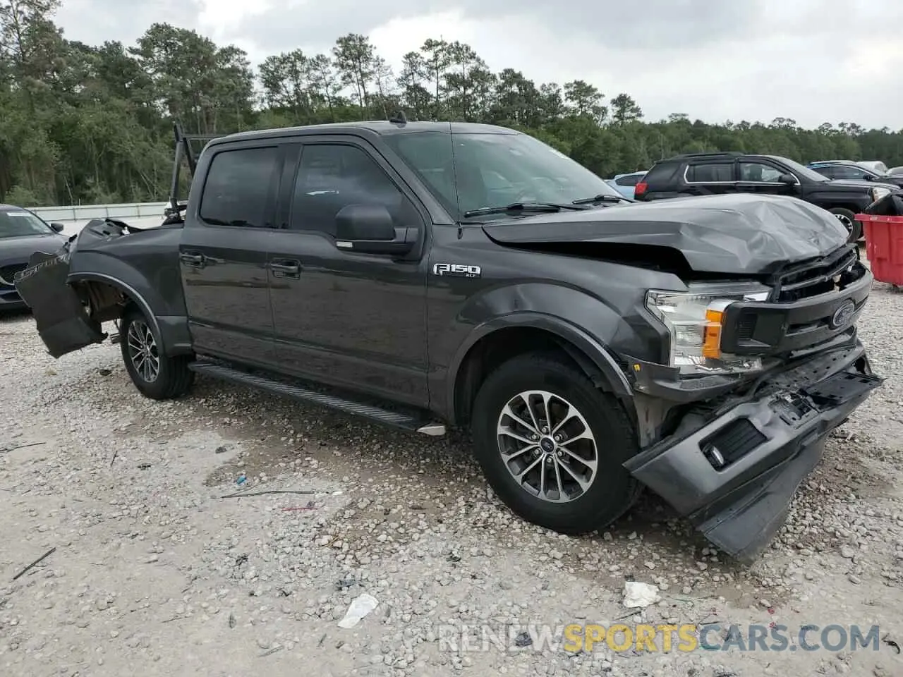 4 fotografías del automóvil dañado 1FTEW1C58KKF00819 FORD F-150 2019