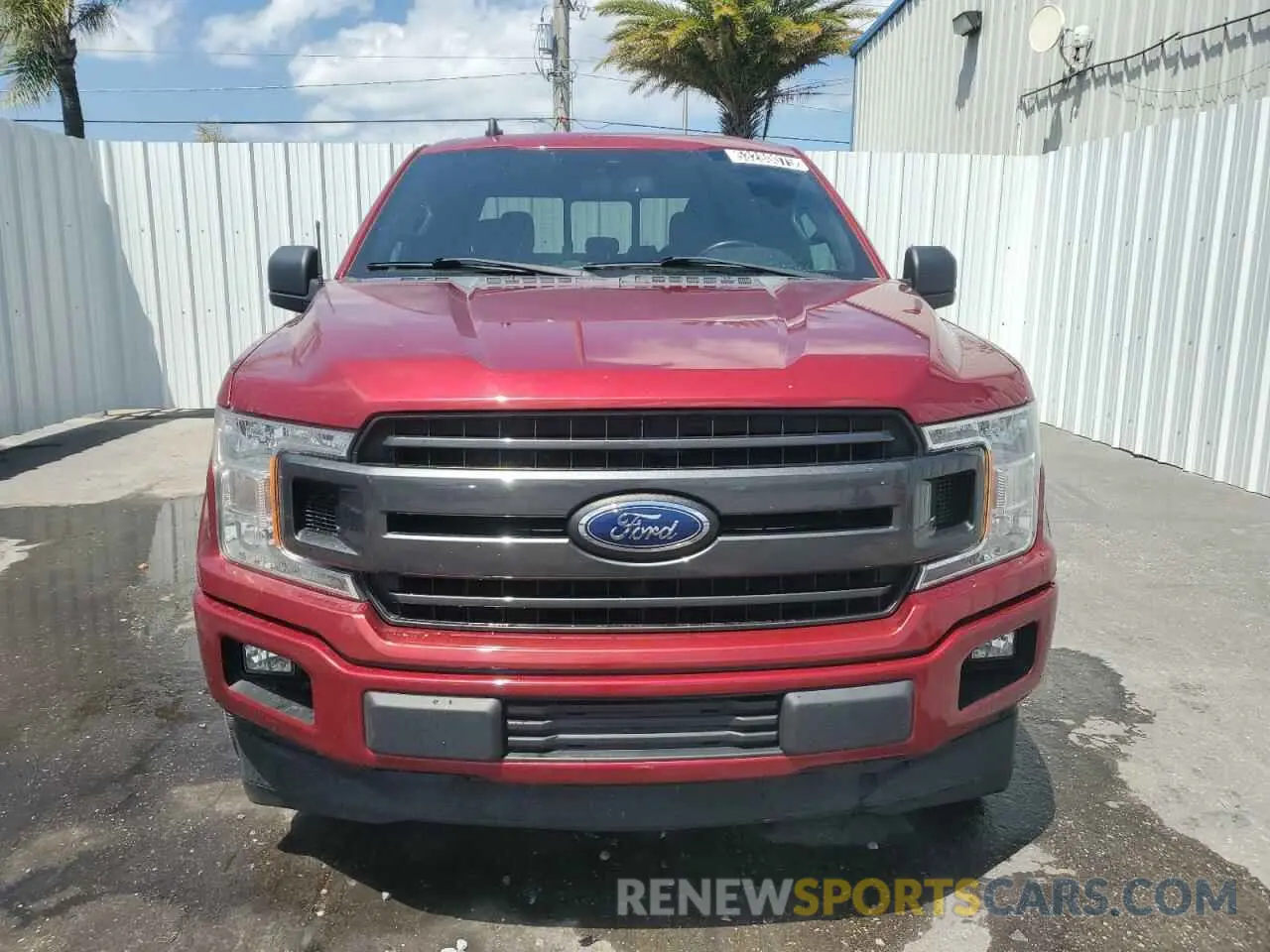5 fotografías del automóvil dañado 1FTEW1C59KFB88714 FORD F-150 2019