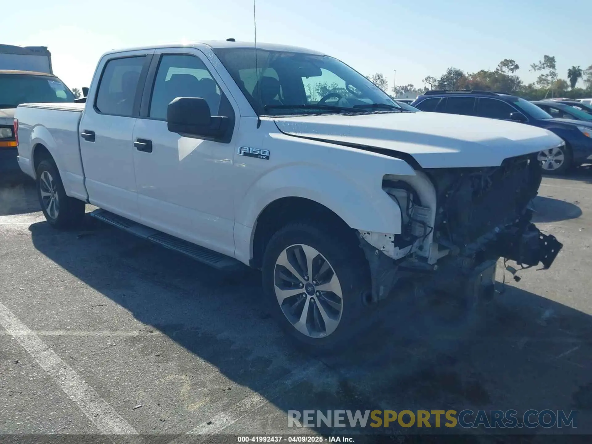 1 fotografías del automóvil dañado 1FTEW1C59KKE70231 FORD F-150 2019
