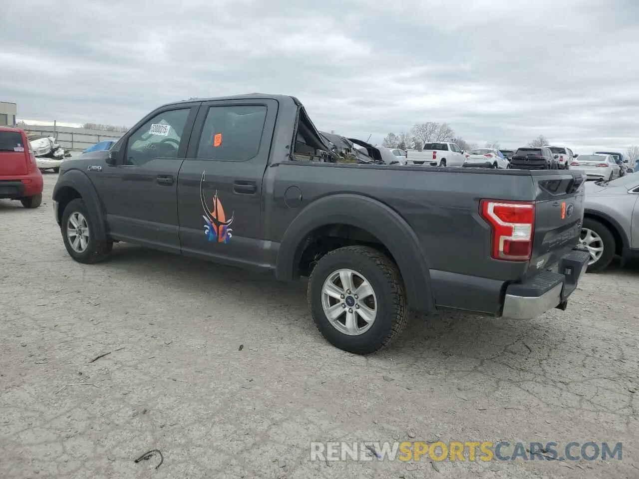 2 fotografías del automóvil dañado 1FTEW1CB4KKE45601 FORD F-150 2019