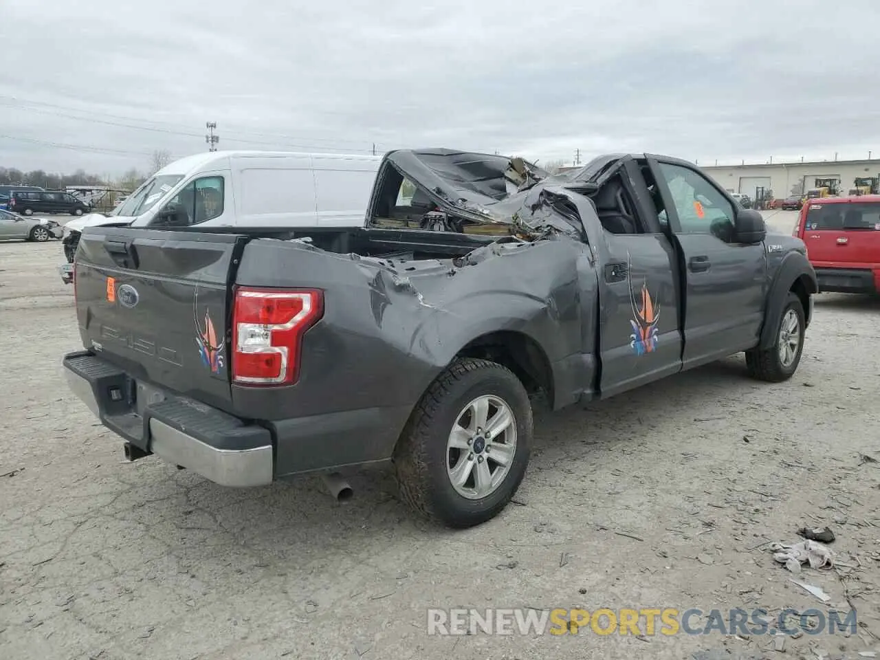 3 fotografías del automóvil dañado 1FTEW1CB4KKE45601 FORD F-150 2019