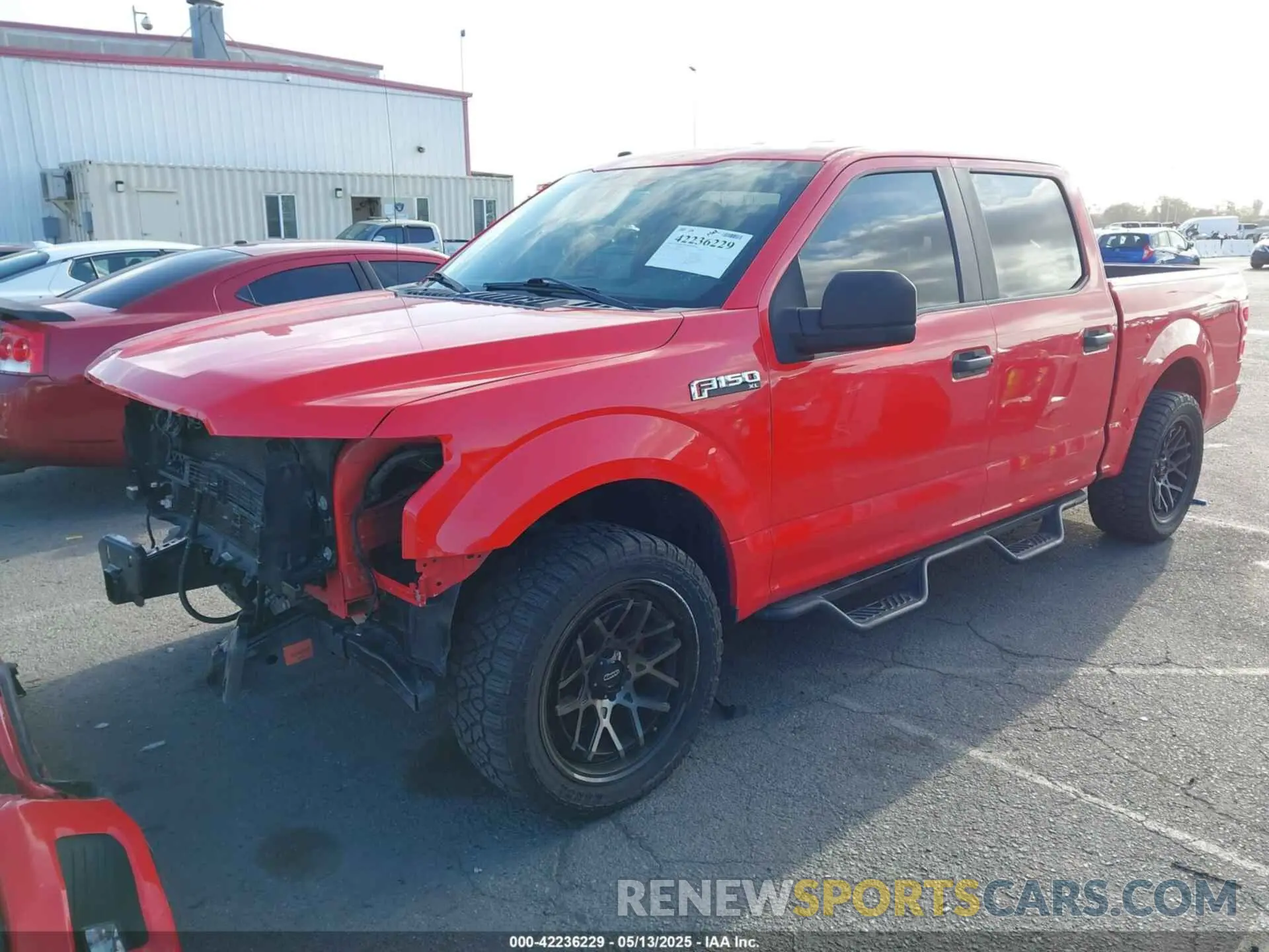 2 fotografías del automóvil dañado 1FTEW1CB5KKE38155 FORD F-150 2019