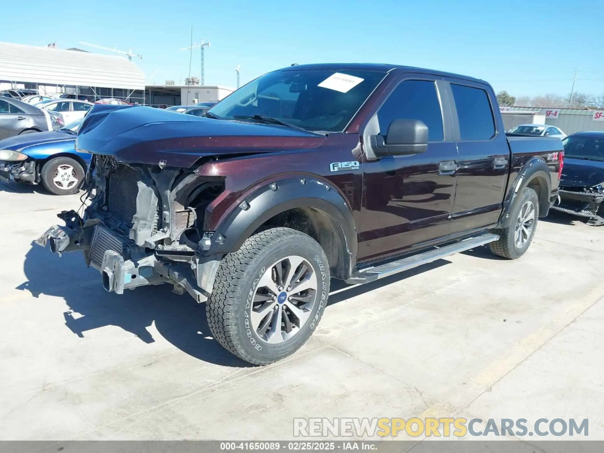 2 fotografías del automóvil dañado 1FTEW1CP3KKC76120 FORD F-150 2019
