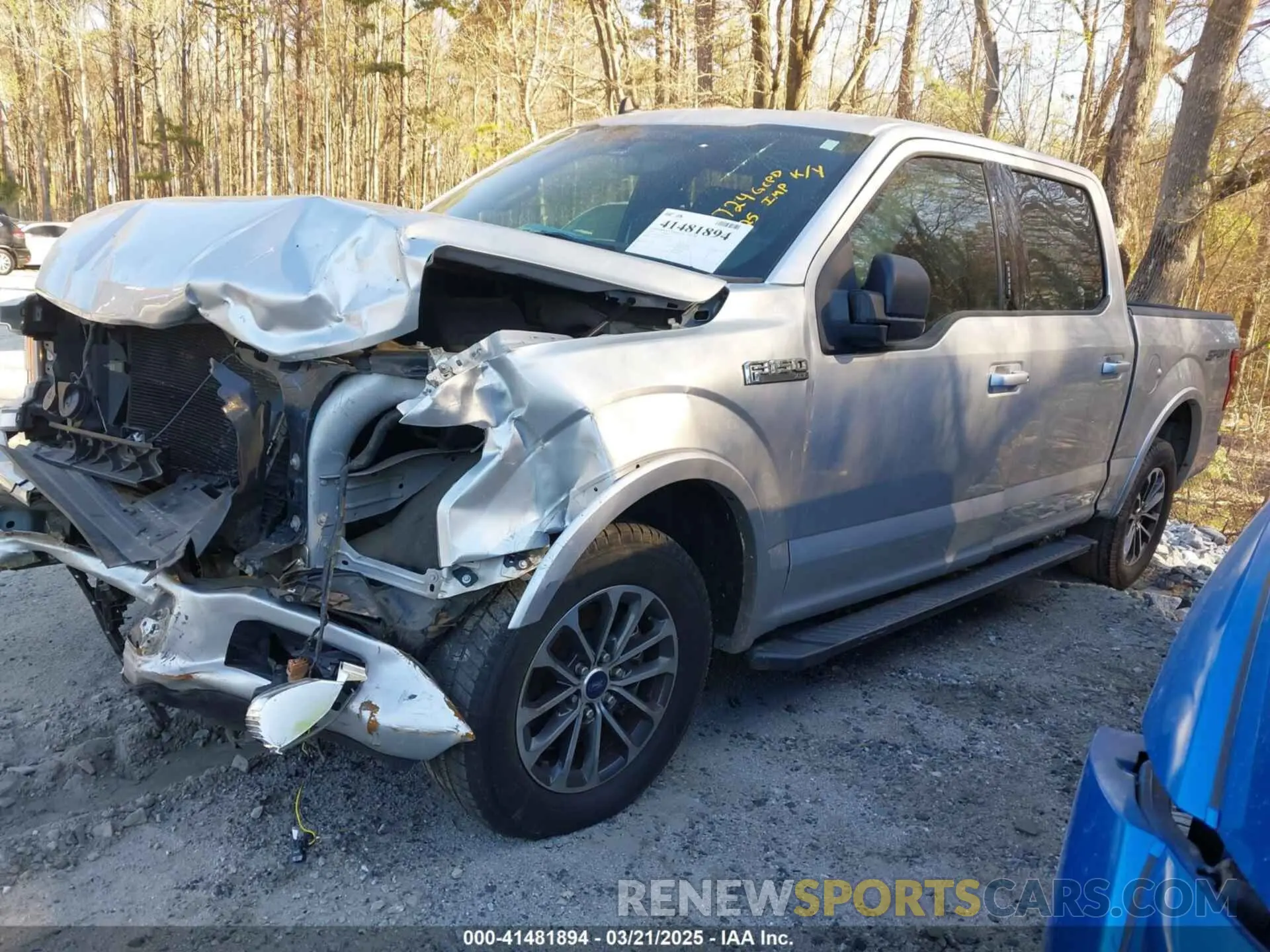 2 fotografías del automóvil dañado 1FTEW1CP5KFA84724 FORD F-150 2019