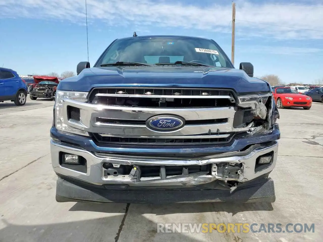 5 fotografías del automóvil dañado 1FTEW1CP6KKC53608 FORD F-150 2019