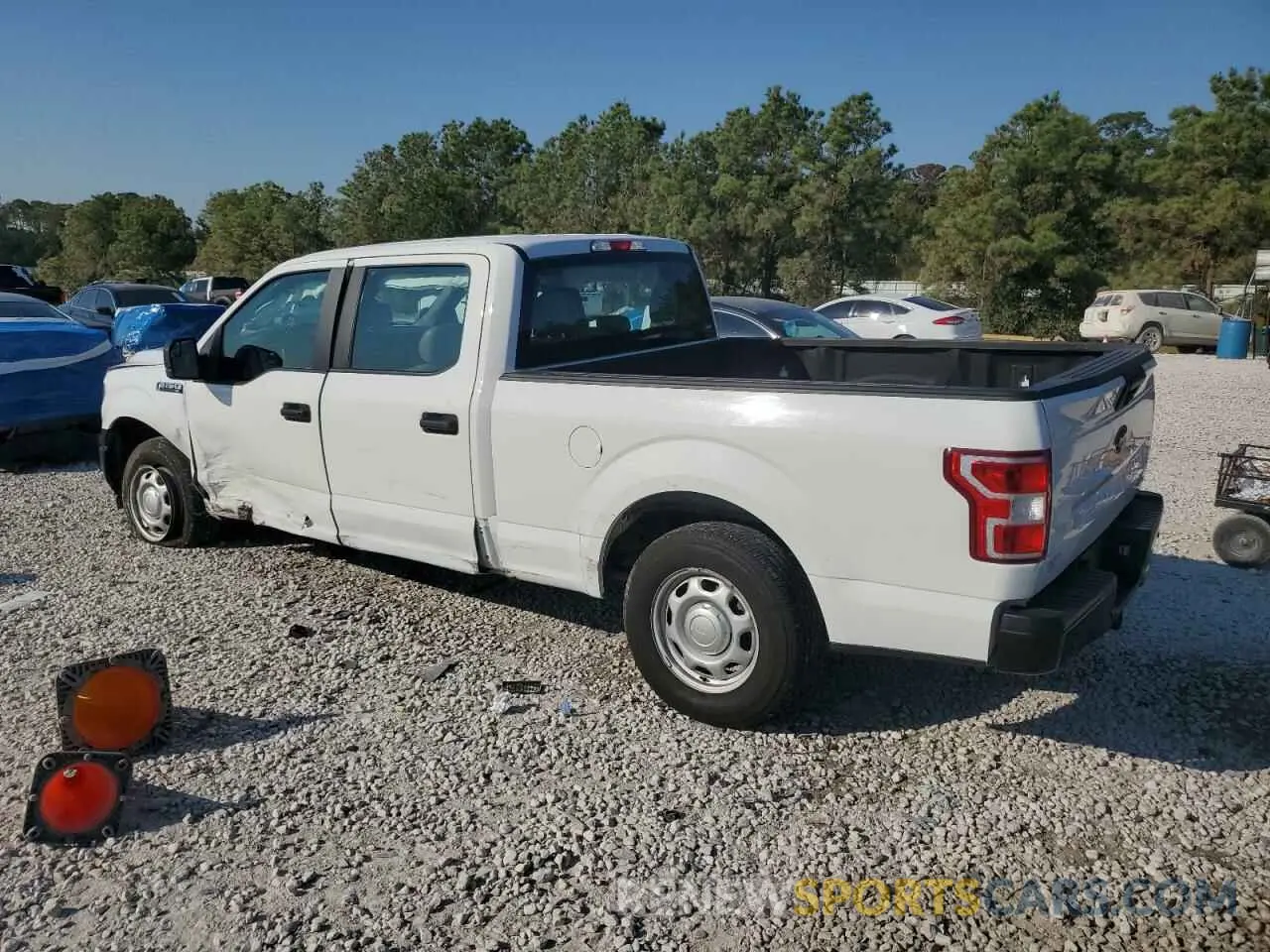 2 fotografías del automóvil dañado 1FTEW1CP7KKC41239 FORD F-150 2019