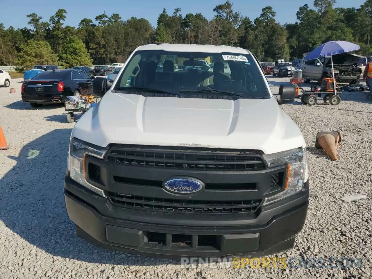 5 fotografías del automóvil dañado 1FTEW1CP7KKC41239 FORD F-150 2019