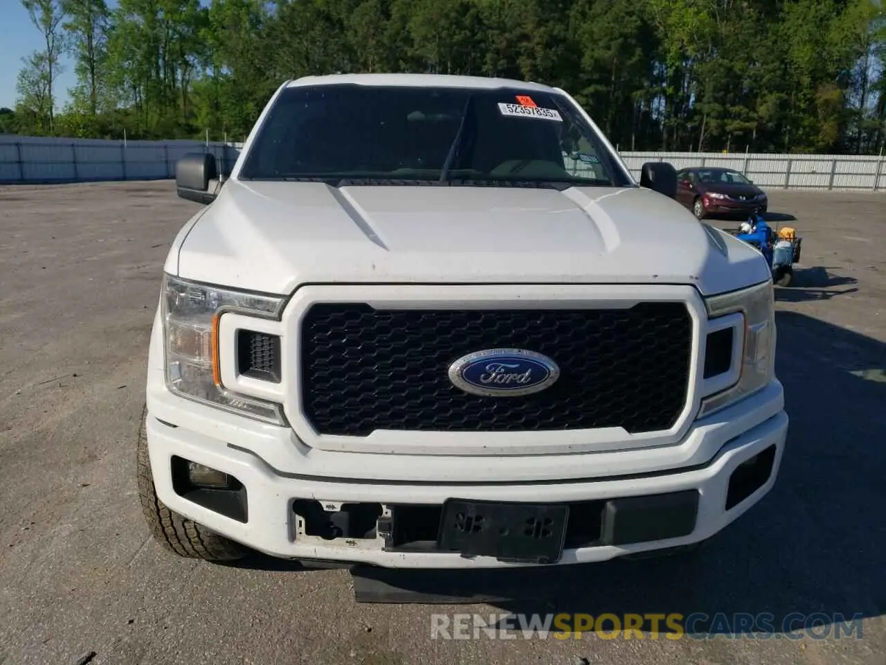 5 fotografías del automóvil dañado 1FTEW1CP7KKF16530 FORD F-150 2019