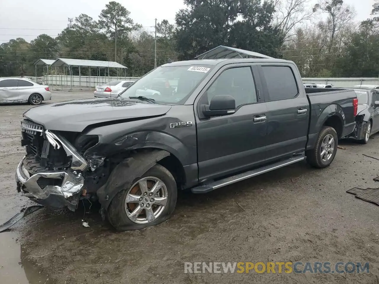 1 fotografías del automóvil dañado 1FTEW1CPXKFC39882 FORD F-150 2019