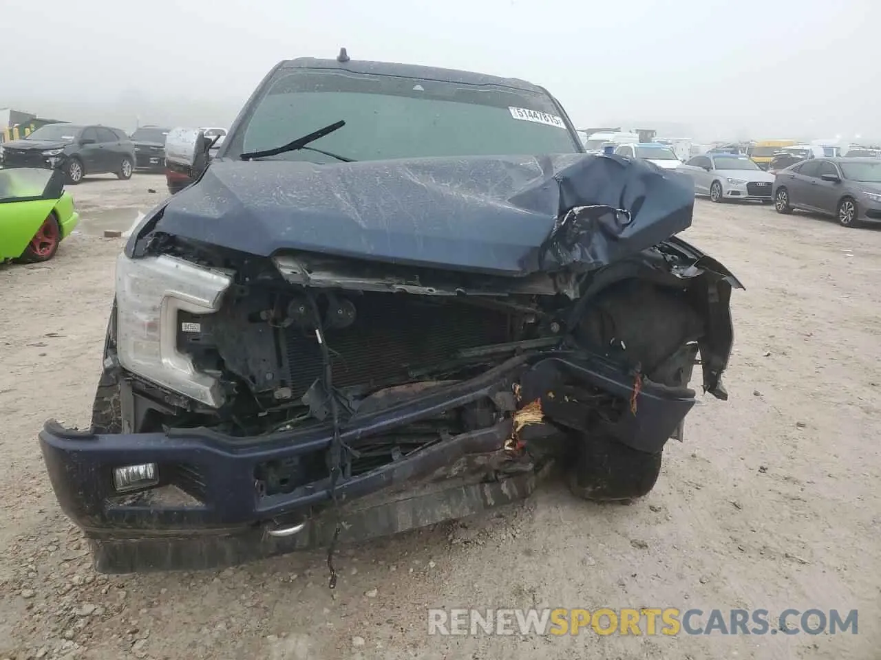 5 fotografías del automóvil dañado 1FTEW1E40KFA13790 FORD F-150 2019